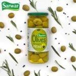 SARWAR OLIVES GREEN PITTED